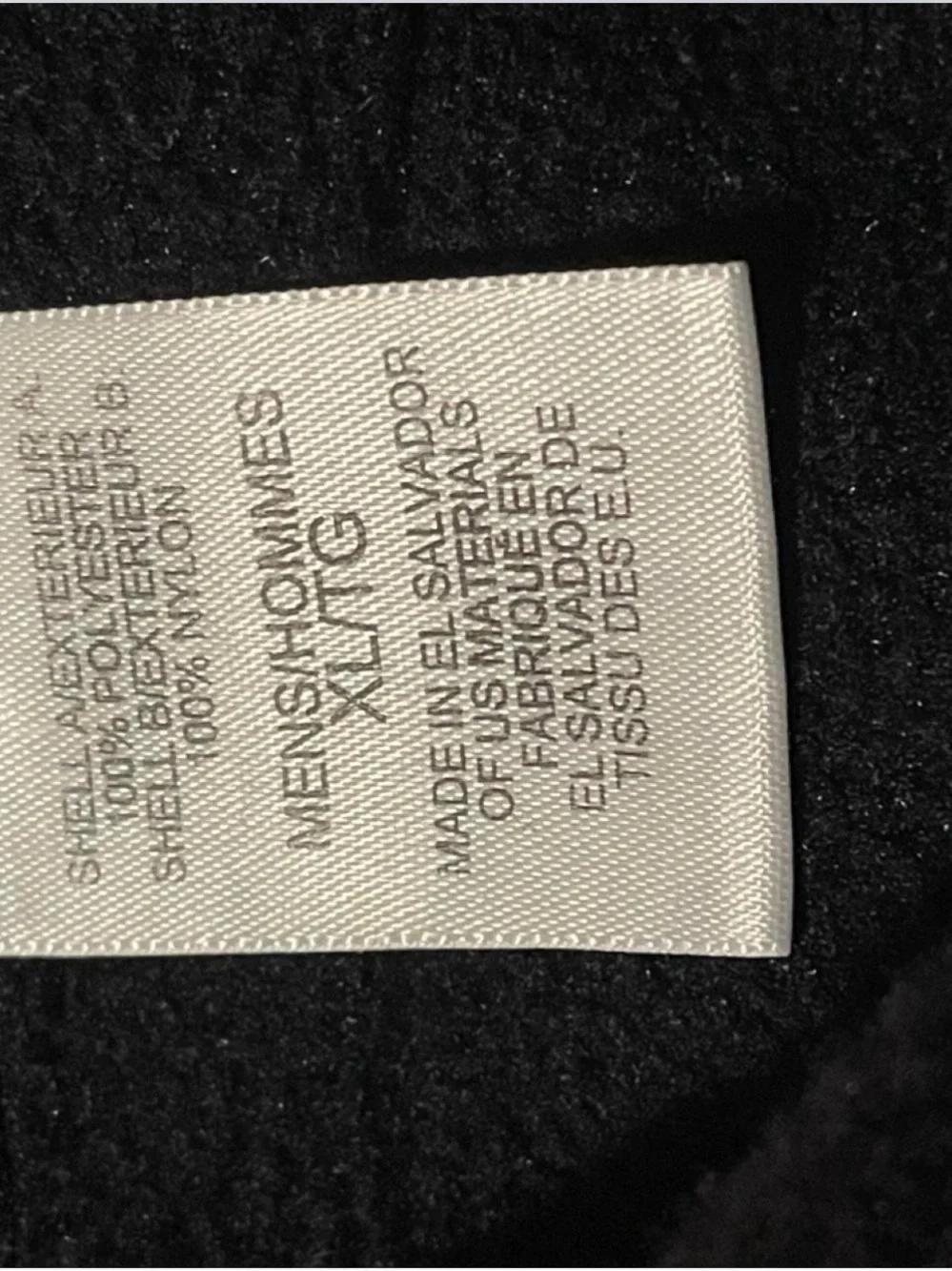 The North Face Black Fleece & Shell Men’s Vest